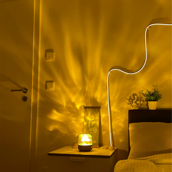 Lempa su Bluetooth kolonele