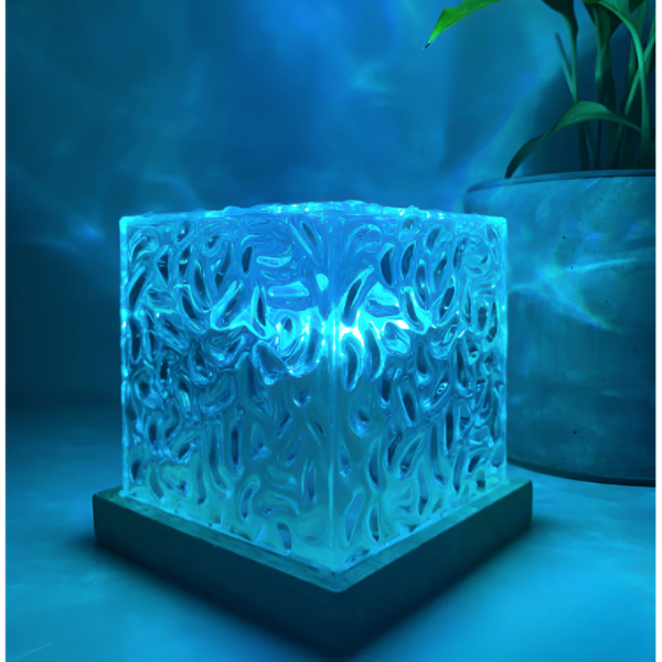 Atmosferinis LED kubas - lempa