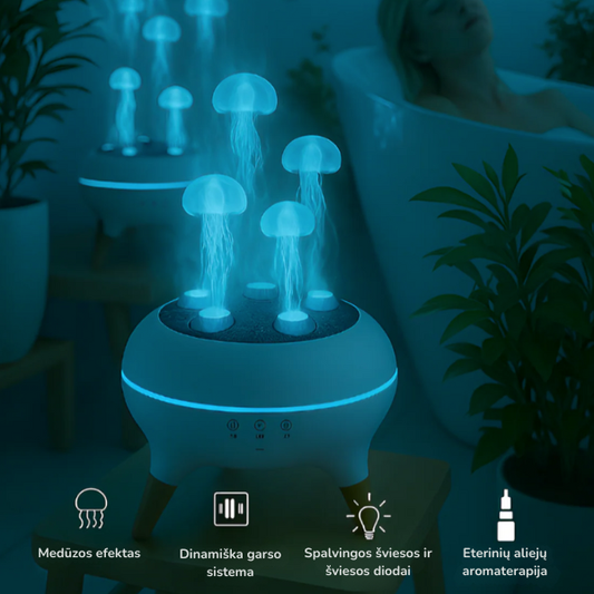 JellyWave difuzorius – aromaterapijos drėkintuvas