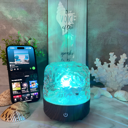 Lempa su Bluetooth kolonele