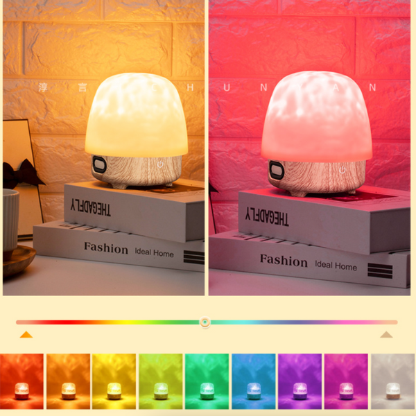 Lempa su Bluetooth kolonele