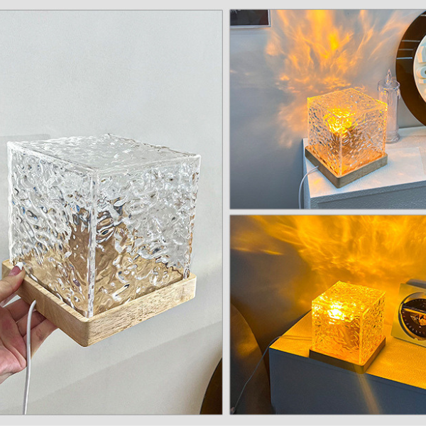 Atmosferinis LED kubas - lempa