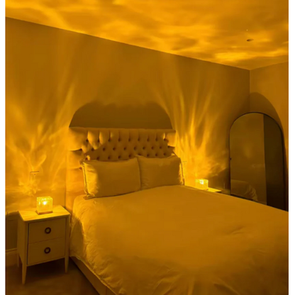 Atmosferinis LED kubas - lempa