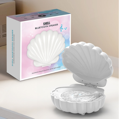 3in1 kriauklės formos Bluetooth kolonėlė - lempa